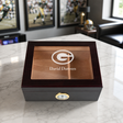 Personalized Cigar Humidor - Green Bay Packers Football Sports Team Logo Design