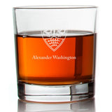 Engraved VFB Stuttgart Rocks Glass - Germany Football - Personalized Whiskey Glasses - Man Cave Gift Ideas - Gifts For Him - Soccer Fanatic - 2pcs