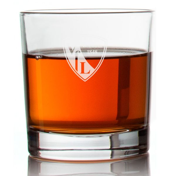 Engraved VFL Bochum Rocks Glass - Germany Football - Personalized Whiskey Glasses - Man Cave Gift Ideas - Gifts For Him - Soccer Fanatic - 2pcs