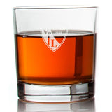 Engraved VFL Bochum Rocks Glass - Germany Football - Personalized Whiskey Glasses - Man Cave Gift Ideas - Gifts For Him - Soccer Fanatic - 2pcs