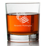 Engraved Real Sociedad Rocks Glass - La Liga Spain Football - Personalized Whiskey Glasses - Man Cave Gift Ideas - Gifts For Him - Soccer Fanatic - 2pcs