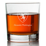 Engraved Torino FC Rocks Glass - Serie A League Italy Football - Personalized Whiskey Glasses - Man Cave Gift Ideas - Gifts For Him - Soccer Fanatic - 2pcs