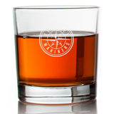 Engraved Seattle Mariners Insignia Rocks Glass - Major League Baseball- Personalized Whiskey Glasses - Man Cave Gift Ideas - Gifts For Him - Baseball Fanatic - 2pcs
