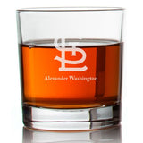 Engraved St. Louis Cardinals Insignia Rocks Glass - Major League Baseball- Personalized Whiskey Glasses - Man Cave Gift Ideas - Gifts For Him - Baseball Fanatic - 2pcs