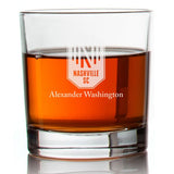 Engraved Nashville FC Rocks Glass - Major League Soccer - Personalized Whiskey Glasses - Man Cave Gift Ideas - Gifts For Him - Soccer Fanatic - 2pcs