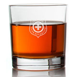 Engraved Club de Futbol Cruz Azul Rocks Glass - Liga MX - Mexico Football - Personalized Whiskey Glasses - Man Cave Gift Ideas - Gifts For Him - Soccer Fanatic - 2pcs