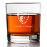 Engraved North Carolina Courage Rocks Glass - National Women's Soccer League - Personalized Whiskey Glasses - Man Cave Gift Ideas - Gifts For Him - Soccer Fanatic - 2pcs