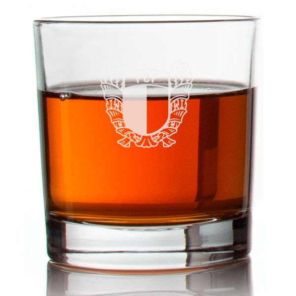 Engraved Famalicao Rocks Glass - Primeira Liga Portugal Football - Personalized Whiskey Glasses - Man Cave Gift Ideas - Gifts For Him - Soccer Fanatic - 2pcs