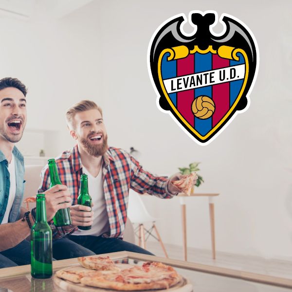 Soccer Wall Decals - La Liga Spain Soccer Team Logos - Levante Union Deportiva SAD