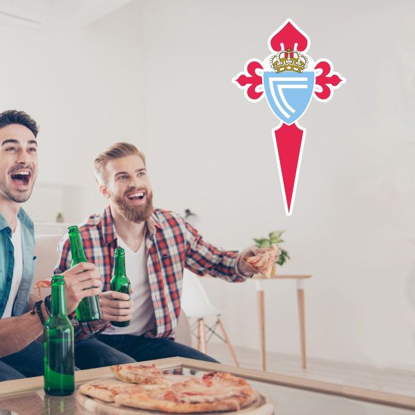 Soccer Wall Decals - La Liga Spain Soccer Team Logos - RC Celta De Vigo