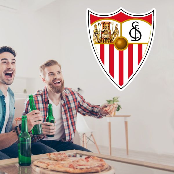 Soccer Wall Decals - La Liga Spain Soccer Team Logos - Sevilla FC