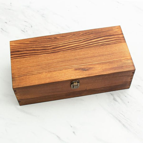 Tennessee Titans – Full Color Team Logo Capital Decanter in Rustic Wood Box