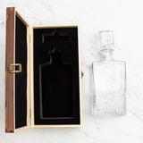 University of Alabama Stadium – Engrave Sports Team Decanter in Rustic Wood Box