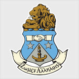 College Wall Decals - Alpha Delta Pi - Coat of Arms