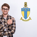 College Wall Decals - Alpha Tau Omega - Coat of Arms