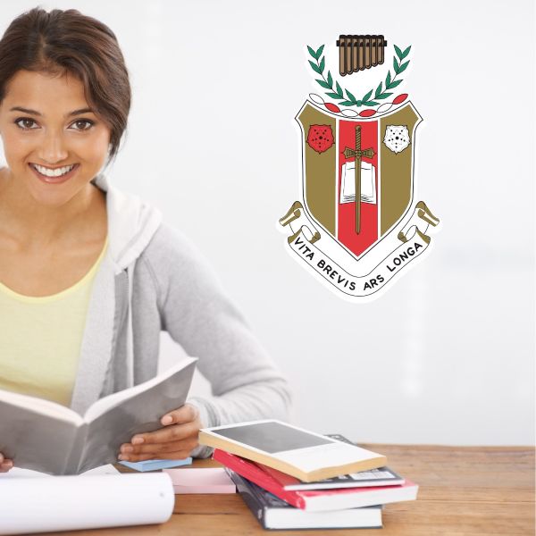 College Wall Decals - Sigma Alpha Iota - Coat of Arms