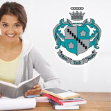College Wall Decals - Zeta Tau Alpha - Coat of Arms