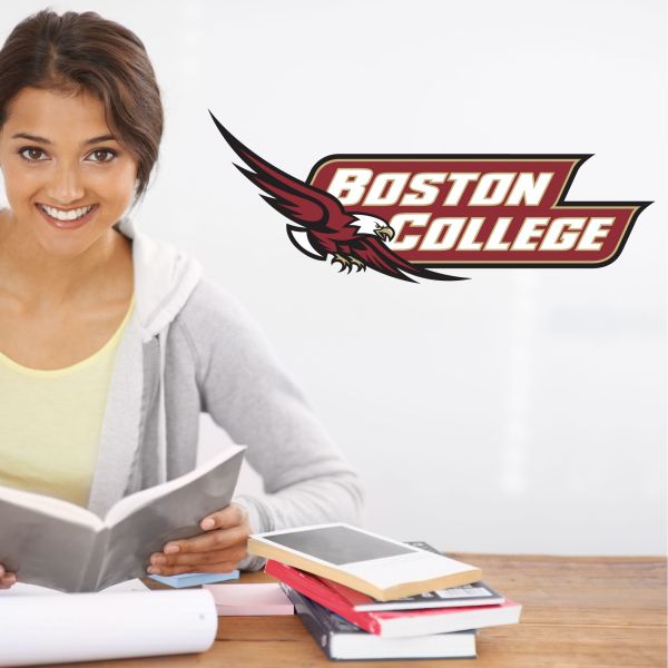 College Wall Decals - College Team Logos - Boston College