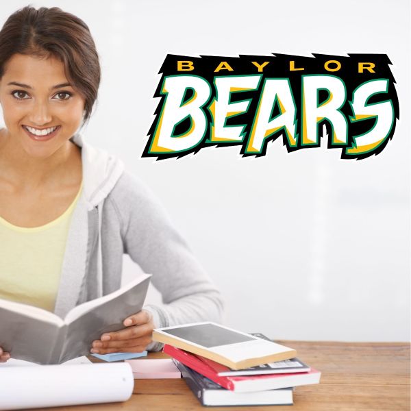 College Wall Decals - College Team Logos - Baylor Bears