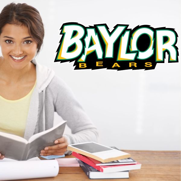 College Wall Decals - College Team Logos - Bears Baylor University