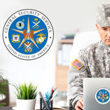 Military Wall Decals - Military Laptop Decal - Central Security Service