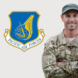 Military Wall Decals - Military Laptop Decal - Pacific Air Forces