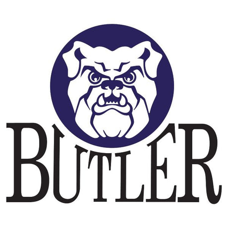 College Wall Decals - College Team Logos - Butler University Bulldog