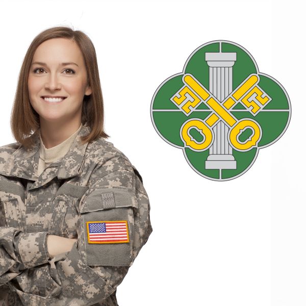 Military Wall Decals - Military Laptop Decal - 93th Military Police Battalion