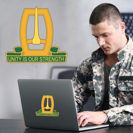 Military Wall Decals - Military Laptop Decal - Unity is Our Strength