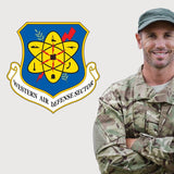 Military Wall Decals - Military Laptop Decal - Western Air Defence Sector