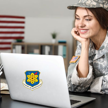 Military Wall Decals - Military Laptop Decal - Western Air Defence Sector