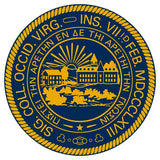 College Wall Decals - College Team Logos - West Virginia University Seal