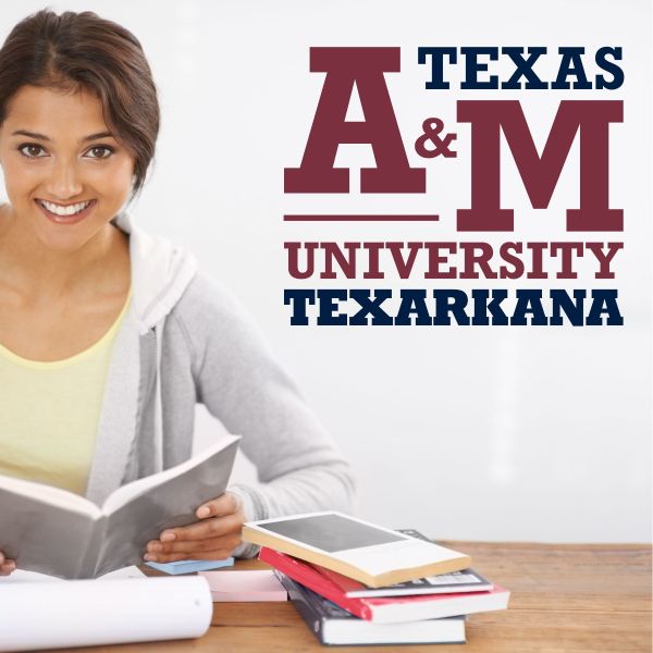 College Wall Decals - College Team Logos - Texas A&M University Texarkana