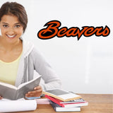 College Wall Decals - College Team Logos - Oregon State University Beavers
