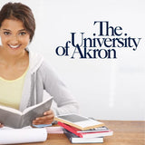 College Wall Decals - College Team Logos - The University of Akron