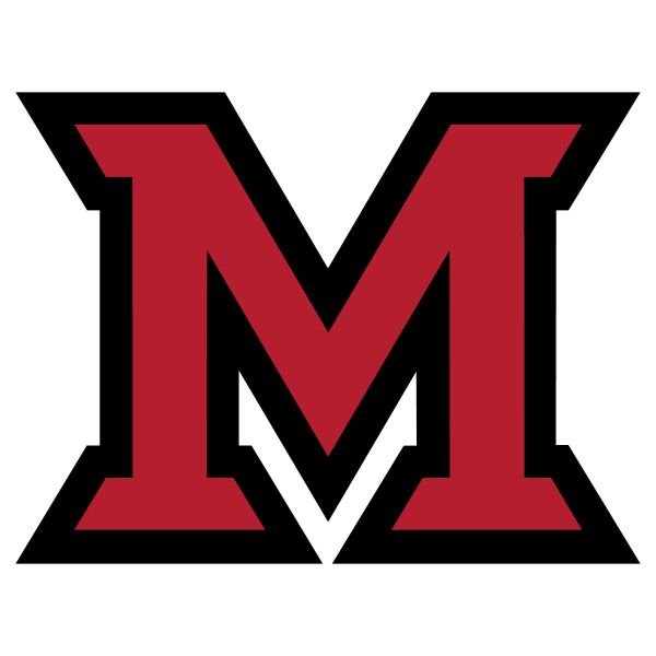 College Wall Decals - College Team Logos - Miami University Redhawks