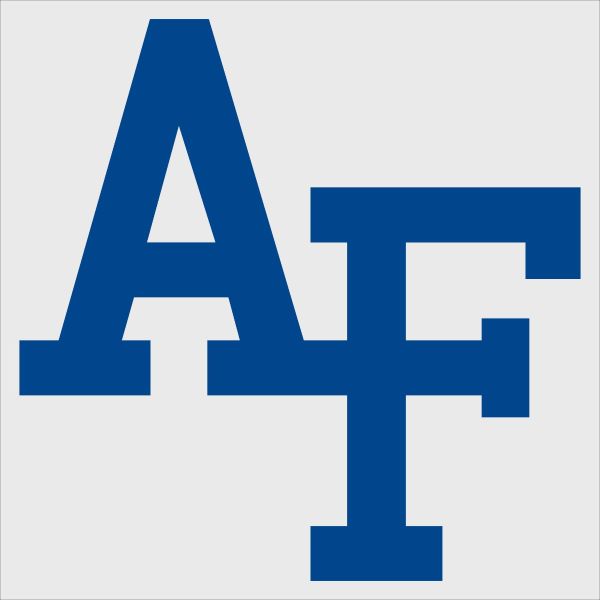College Wall Decals - College Team Logos - Air Force Falcons Football