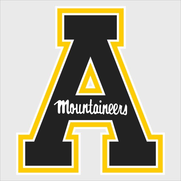 College Wall Decals - College Team Logos - Appalachian State Mountaineers
