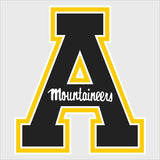 College Wall Decals - College Team Logos - Appalachian State Mountaineers
