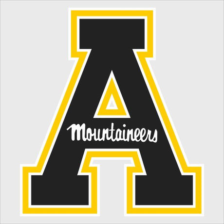 College Wall Decals - College Team Logos - Appalachian State Mountaineers
