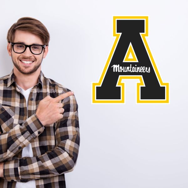 College Wall Decals - College Team Logos - Appalachian State Mountaineers