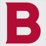 College Wall Decals - College Team Logos - Bates Bobcats B Logo