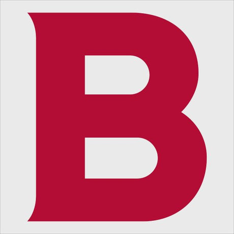 College Wall Decals - College Team Logos - Bates Bobcats B Logo