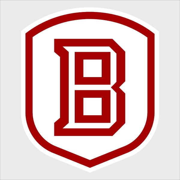 College Wall Decals - College Team Logos - Bradley University Shield