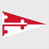 College Wall Decals - College Team Logos - Burgee of University of Maryland