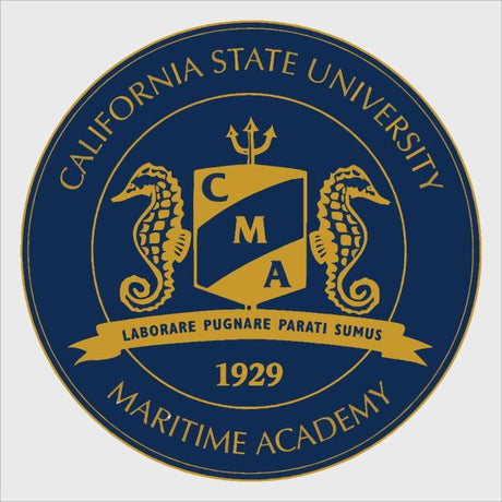 College Wall Decals - College Team Logos - University of California Maritime Seal