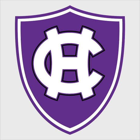College Wall Decals - College Team Logos - Holy Cross Crusaders Shield