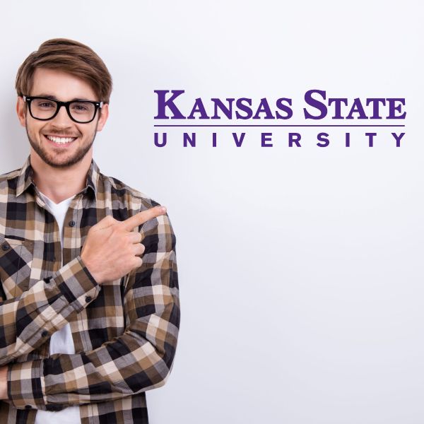 College Wall Decals - College Team Logos - Kansas State University