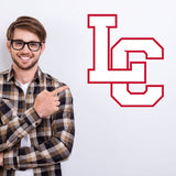 College Wall Decals - College Team Logos - Lewis Clark NCAA
