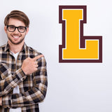 College Wall Decals - College Team Logos - Loyola Ramblers L